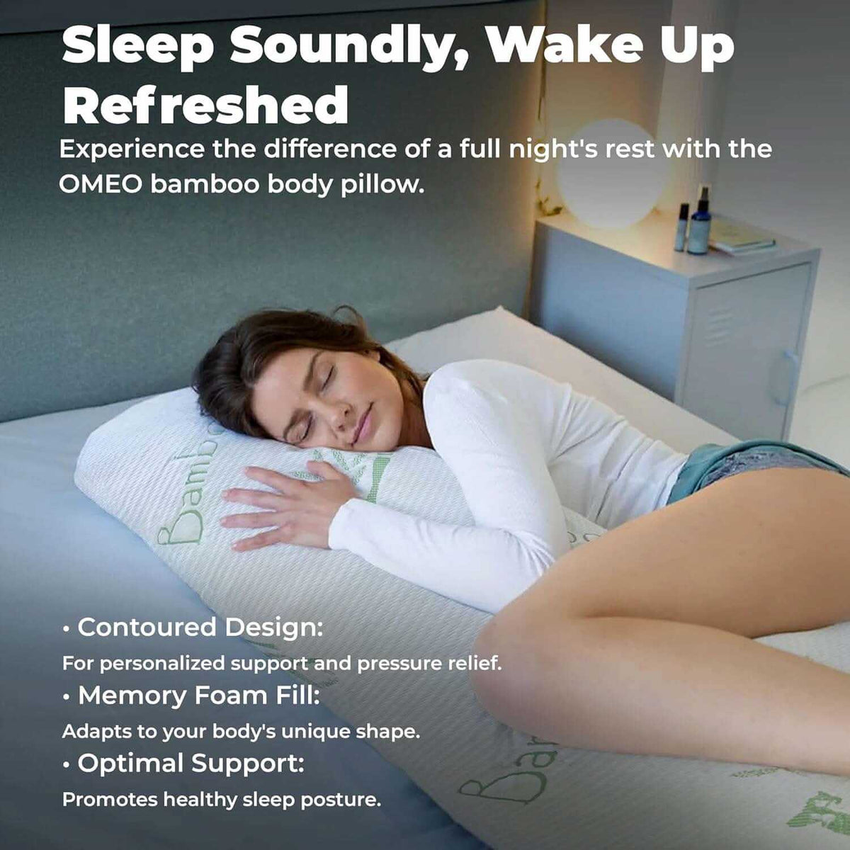 Bamboo Body Pillow - Body Pillow
