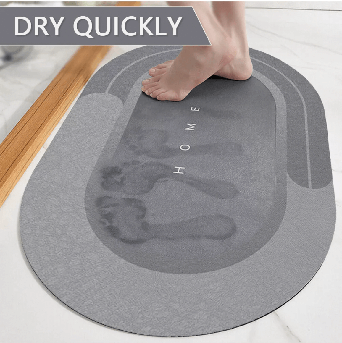Rapid Dry Bathmat – Absorb Water Fast, Keep Floors Safe