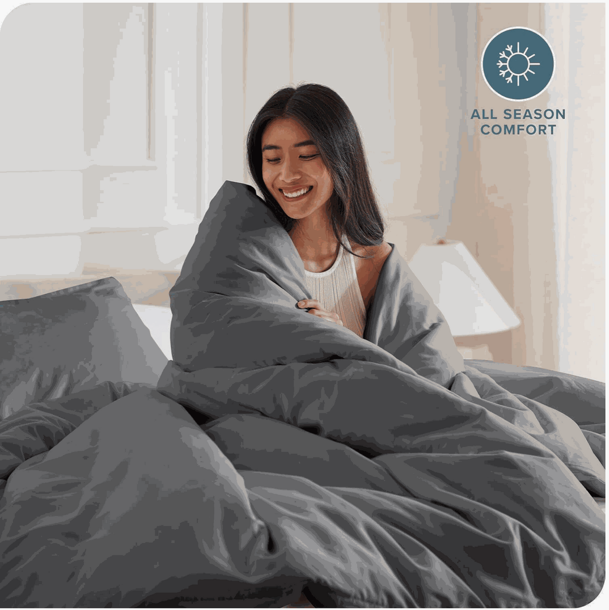 Egyptian Cotton Duvet Cover Set – Ultra Soft, Breathable & Hotel-Luxury Comfort