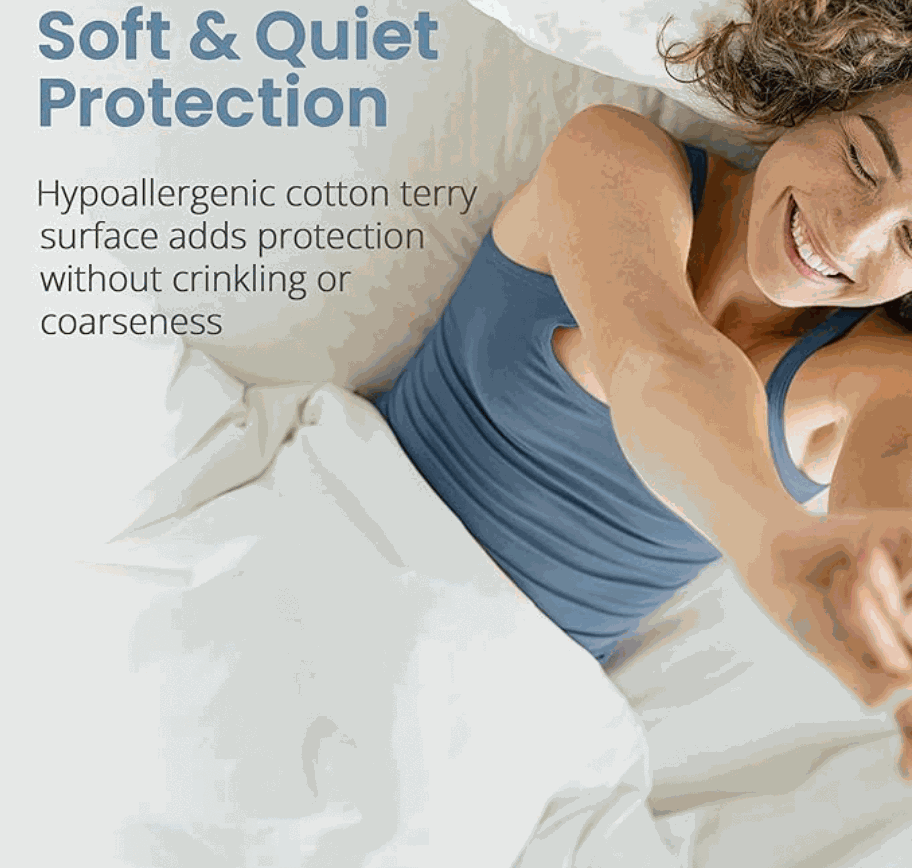 Quilted Cotton Mattress Protector – Preserve Your Mattress, Sleep Cleaner & Fresher