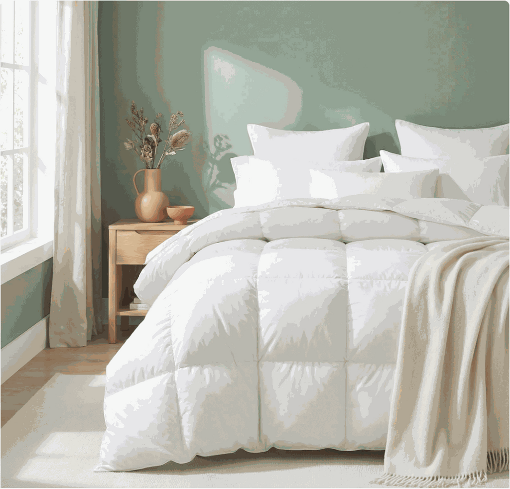 Duck Feather & Down Quilt – Lightweight Warmth Without the Heavy Feel