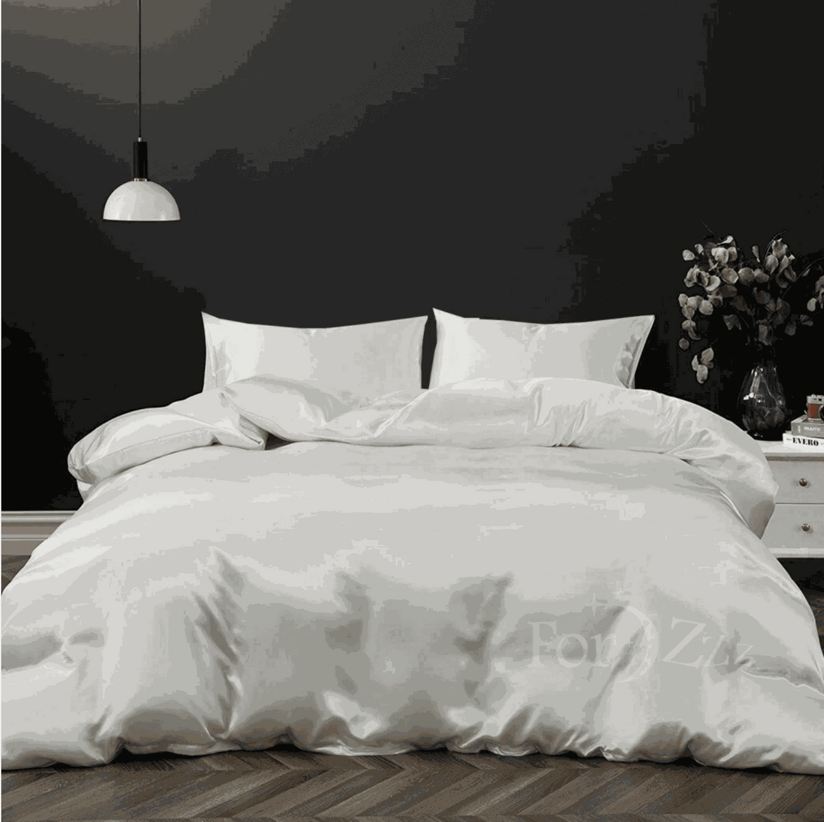 Silk Satin Quilt Cover Set – Smooth Hair, Glowing Skin, Luxe Sleep