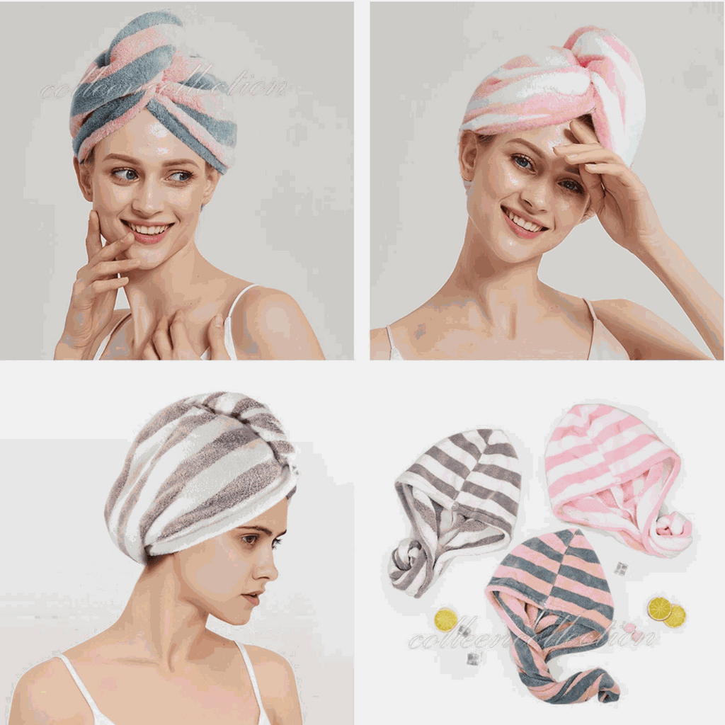 Quick-Dry Hair Towel Wrap – Save Time, Reduce Breakage