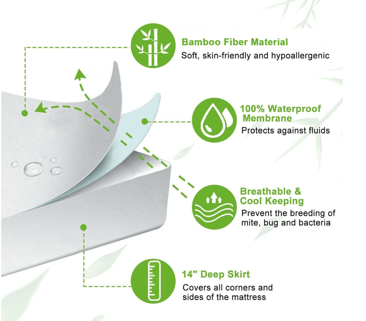 Bamboo Mattress Protector
