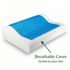 Cooling Pillow – Sleep Cooler, Ease Neck & Shoulder Tension