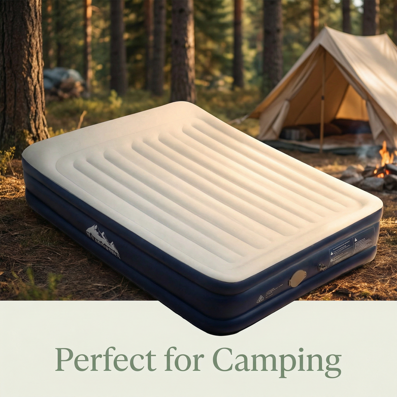 Premium Air Mattress - Air Mattress, Comfort On Demand, Restful Nights