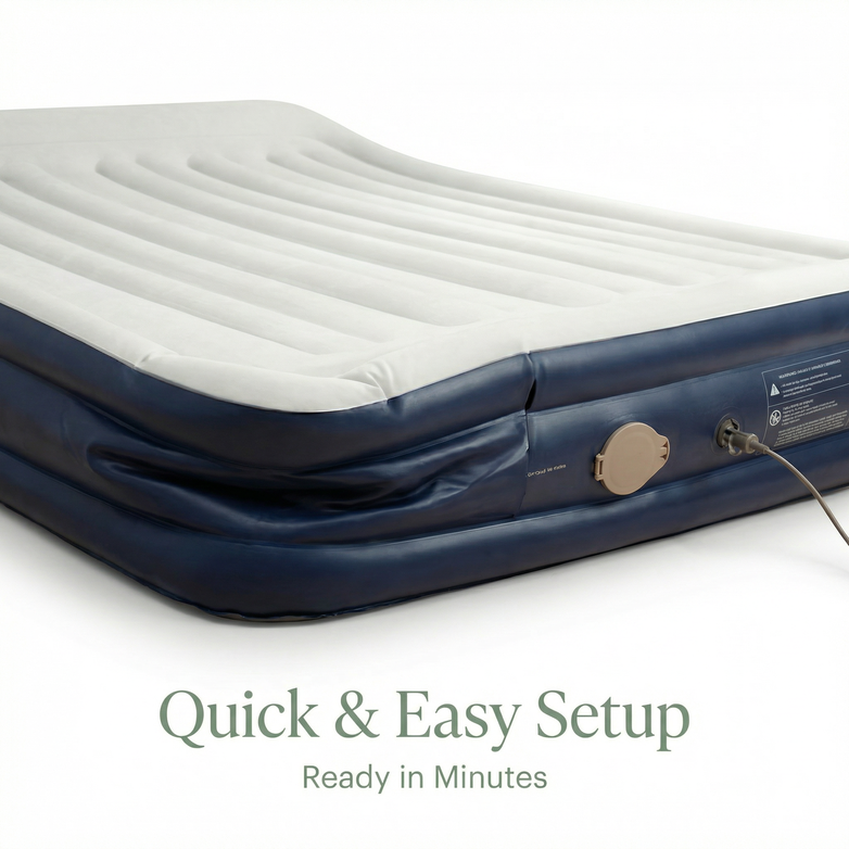 Premium Air Mattress - Air Mattress, Comfort On Demand, Restful Nights