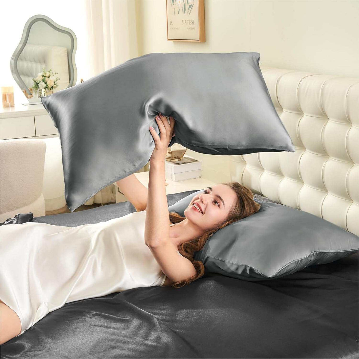 Silk Pillowcase (Set of 2) - Mulberry Silk Pillowcase