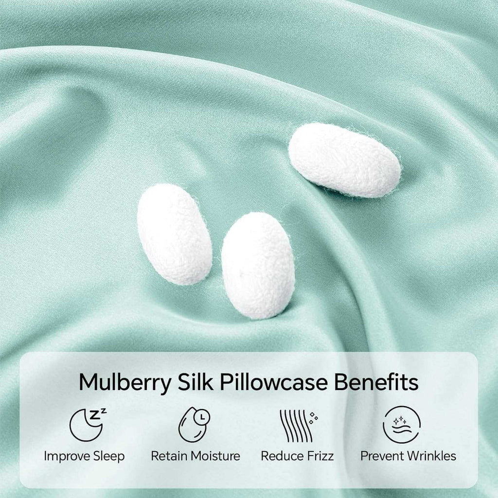 Silk Pillowcase (Set of 2) - Mulberry Silk Pillowcase