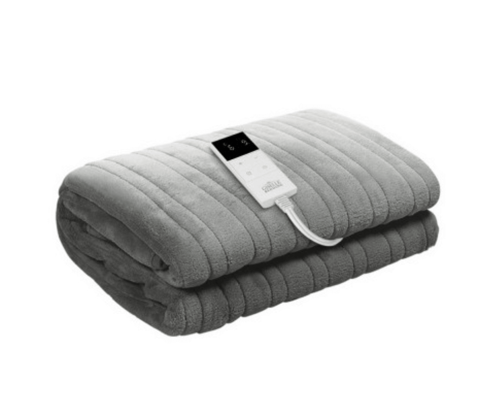 Electric Heated Throw Blanket - Stay Warm, Save On Energy