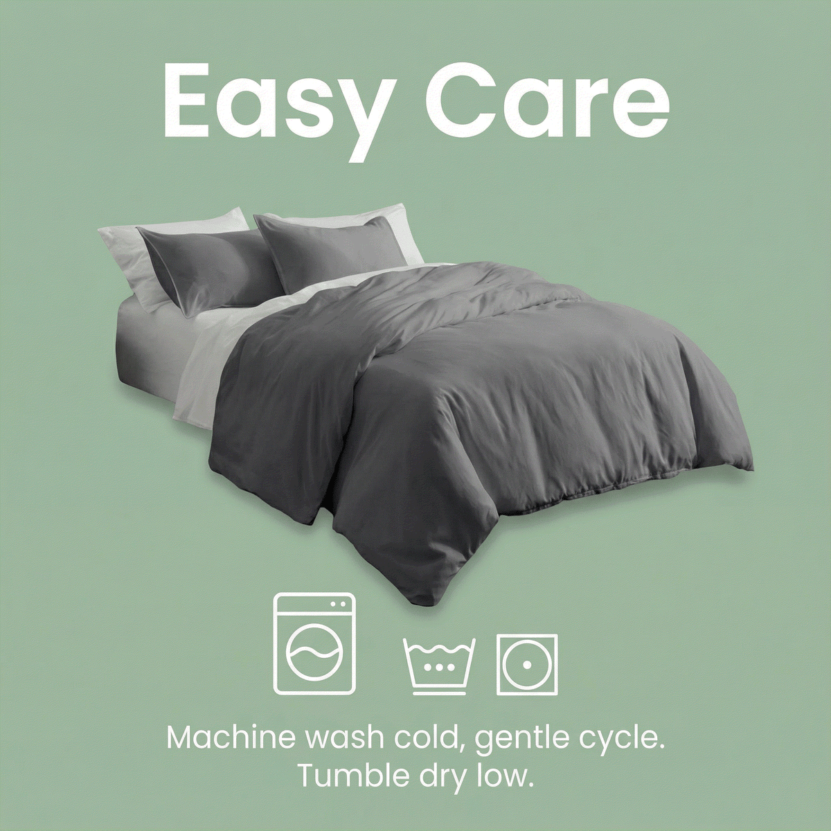 Egyptian Cotton Duvet Cover Set – Ultra Soft, Breathable & Hotel-Luxury Comfort