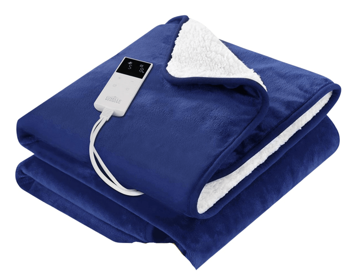 Electric Heated Throw Blanket - Stay Warm, Save On Energy