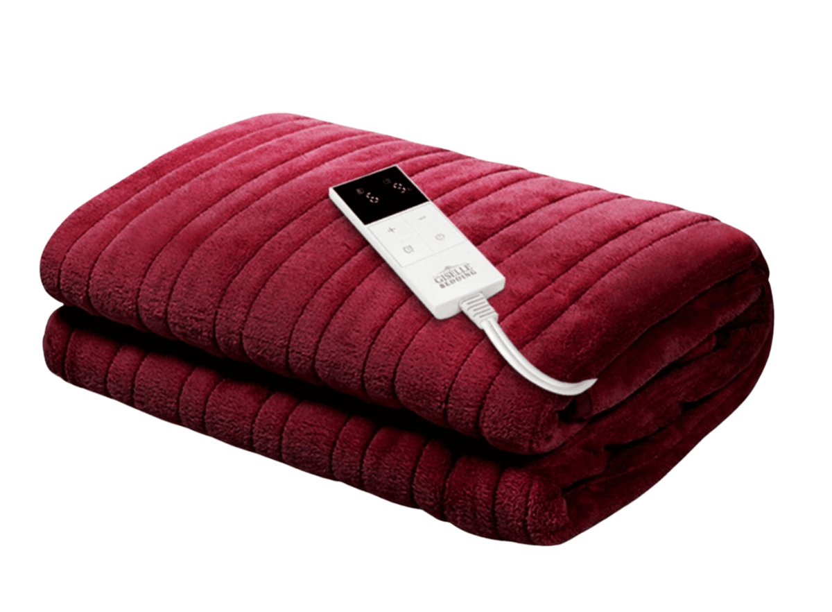 Electric Heated Throw Blanket - Stay Warm, Save On Energy