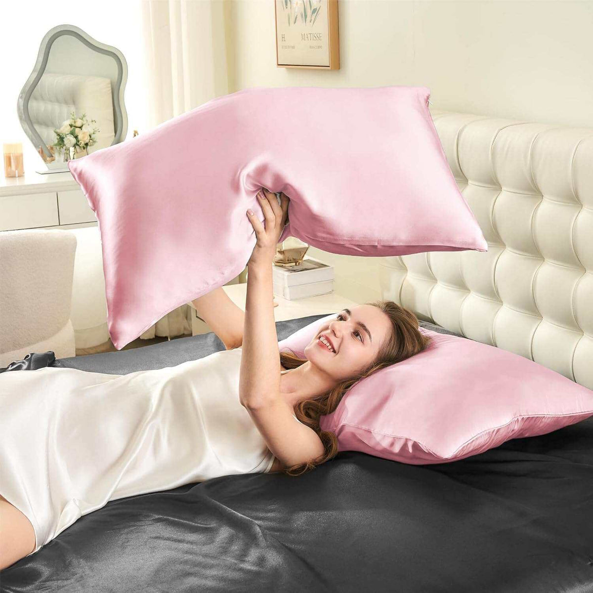 Silk Pillowcase (Set of 2) - Mulberry Silk Pillowcase
