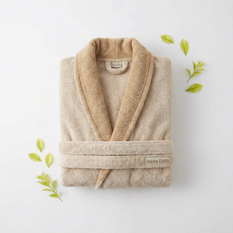Premium Cotton Bathrobe - Spa-Level Softness, Hotel Luxury
