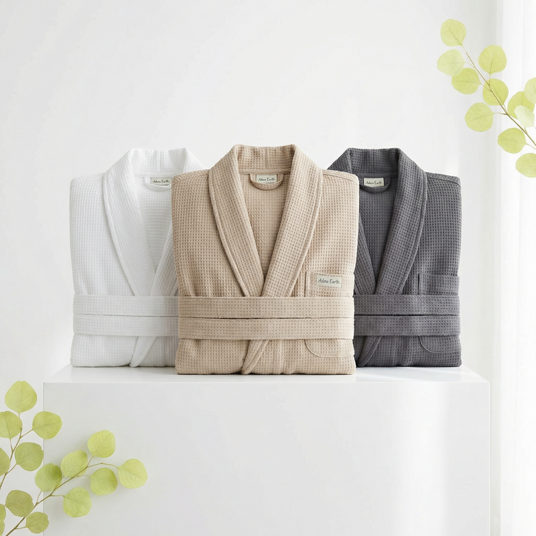 Premium Cotton Bathrobe - Spa-Level Softness, Hotel Luxury