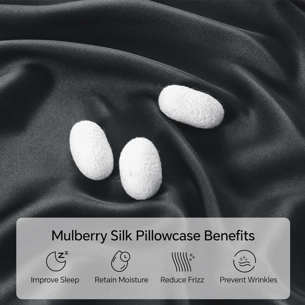 Silk Pillowcase (Set of 2) - Mulberry Silk Pillowcase