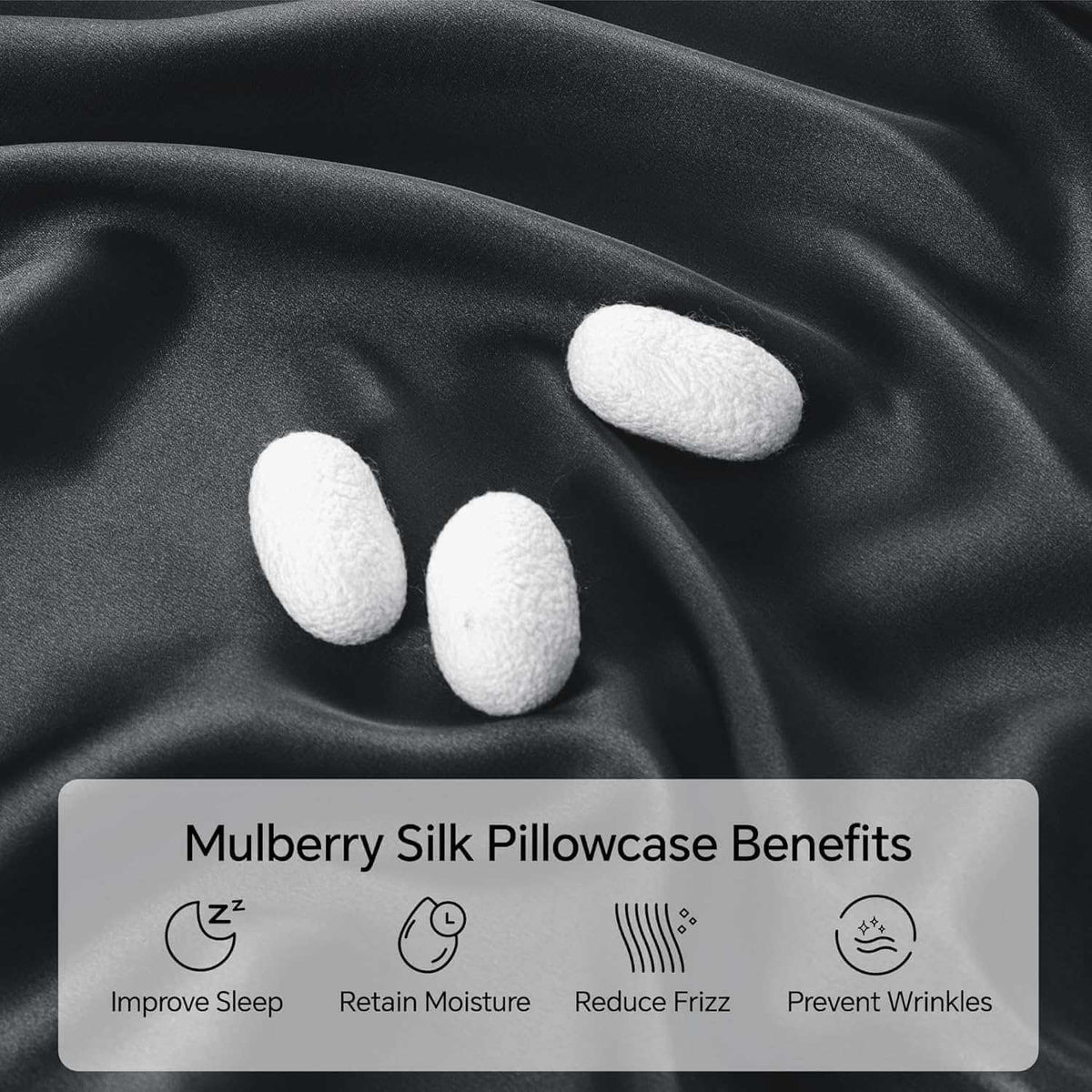 Silk Pillowcase (Set of 2) - Mulberry Silk Pillowcase