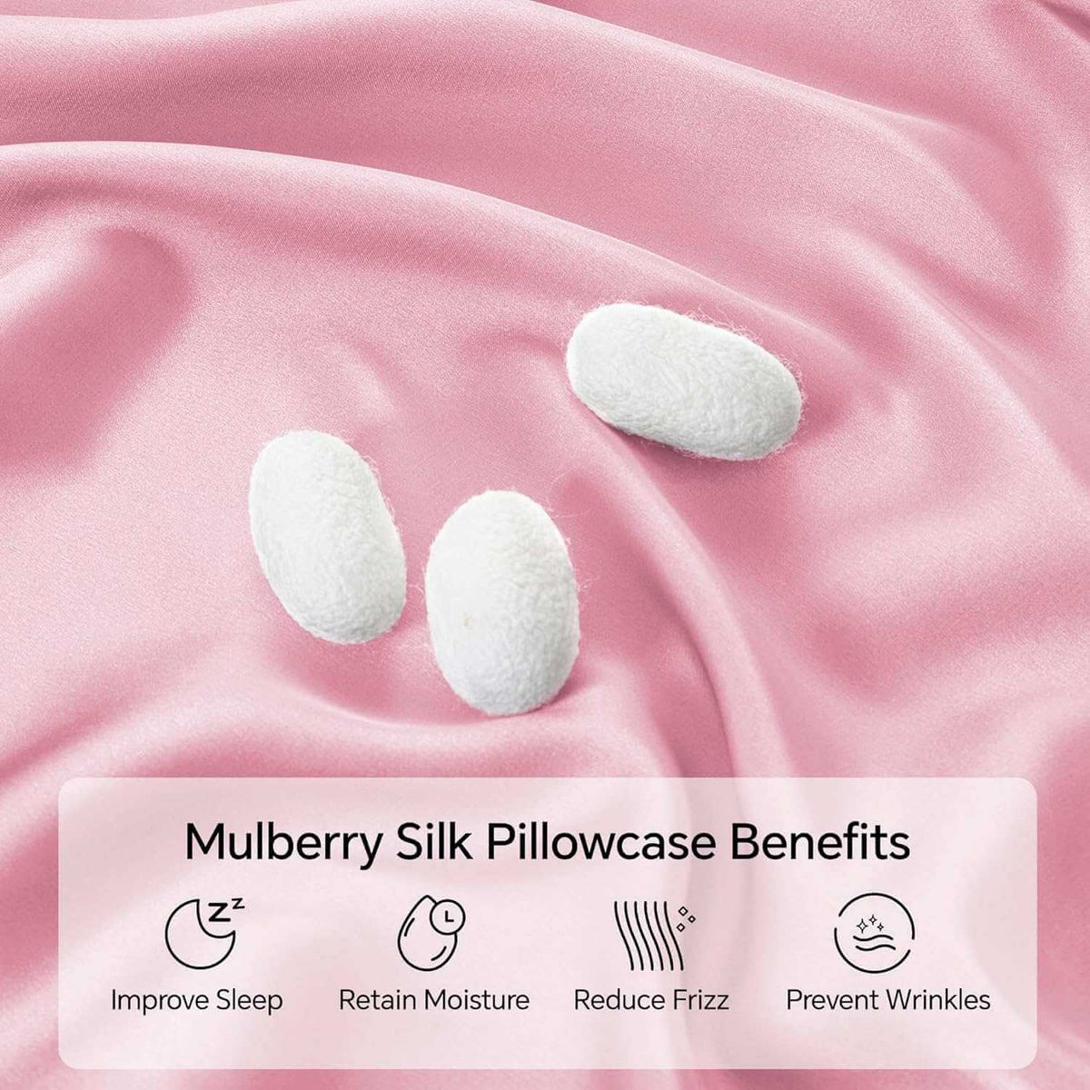 Silk Pillowcase (Set of 2) - Mulberry Silk Pillowcase