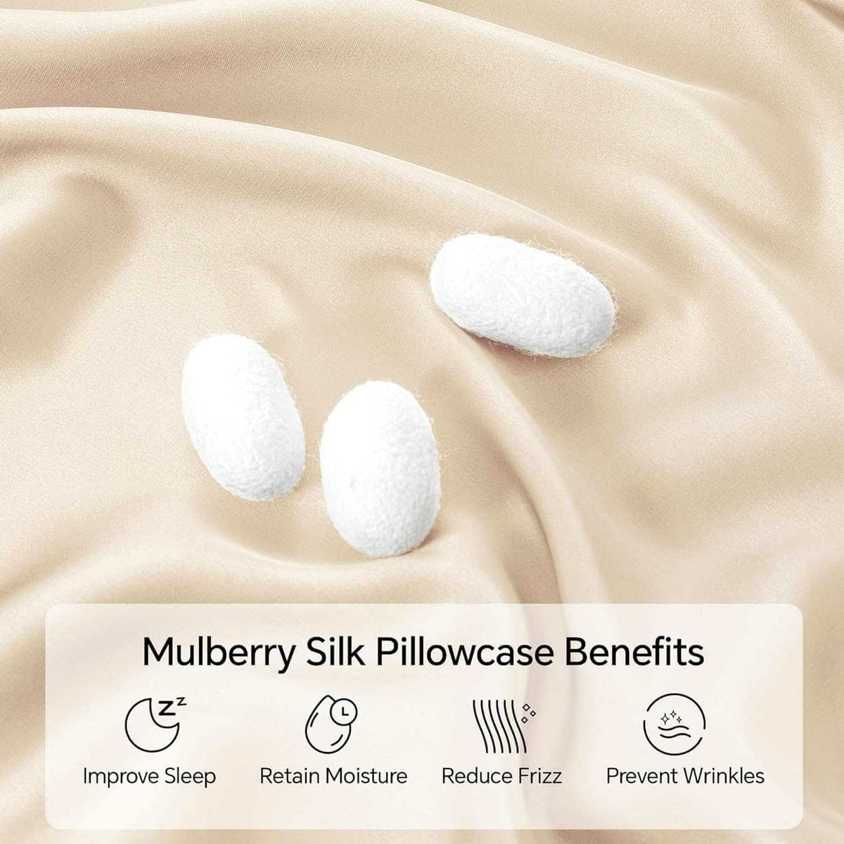 Silk Pillowcase (Set of 2) - Mulberry Silk Pillowcase