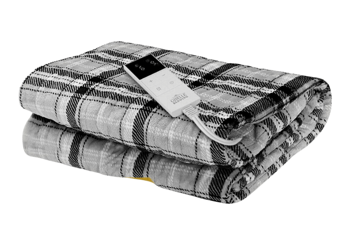 Electric Heated Throw Blanket - Stay Warm, Save On Energy